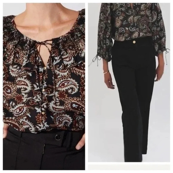 New Cleobella Jillian Blouse paisley Multicolored, 16720 - Picture 3 of 13